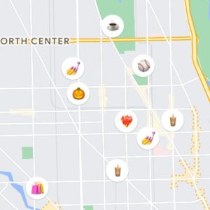 Emojis may now be used to tag your favorite locations…